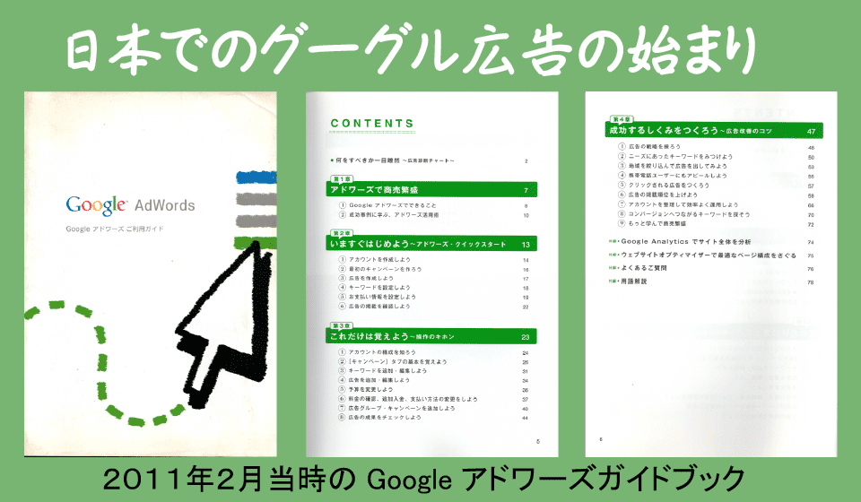 Google AdWordsの始まり